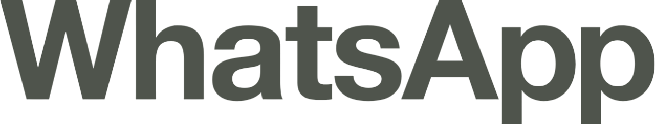 WhatsApp Logo-Grey